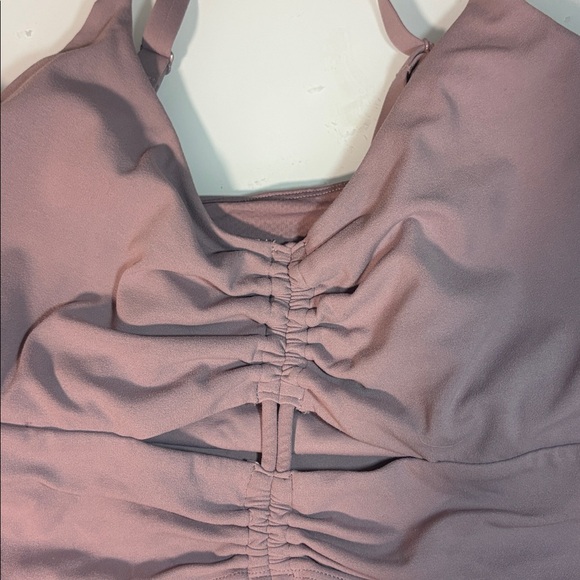 Athleta Women’s Cinch Longline Bra. Flora Pink Size Small - Picture 8 of 8